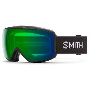 Smith Moment - Masque ski Black ChromaPop Everyday Green Cat 2 pas cher