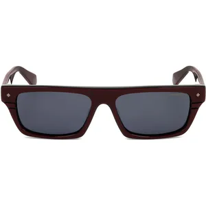 Polaroid lunettes de soleil 6085FSF/C3 hommes marron avec verres gris pas cher