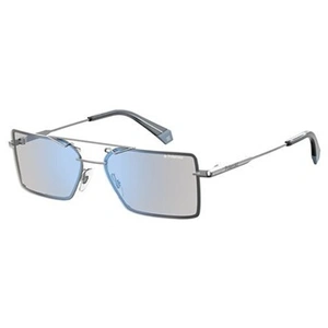 Comparateur de prix : Polaroid lunettes de soleil 6093/SKB7/5x unisexe argent avec lentille bleue