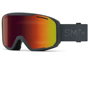 Comparateur de prix : Smith - Masque de ski - Blazer Slate / Red Solx Mirror Antifog - Gris