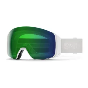 Comparateur de prix : Smith 4D Mag - Masque ski White Vapor ChromaPop Green Mirror Cat 3 + Chromapop Contrast Rose Flash Cat 2