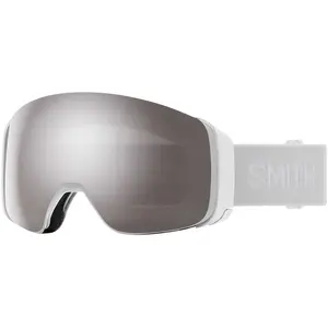Comparateur de prix : Smith 4D Mag - Masque ski White Vapor Chromapop Platinium Mirror Cat 3 + ChromaPop Storm Blue Sensor Mirror Cat 3