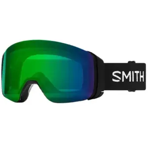 Comparateur de prix : Smith 4D Mag - Masque ski Black ChromaPop Green Mirror Cat 3 + ChromaPop Storm Blue Sensor Mirror Cat 3