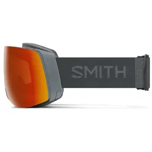 Comparateur de prix : Smith - Masque de ski - 4D Mag Slate / Chromapop Everyday Red Mirror en Silicone - Gris