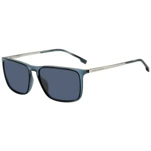 Lunettes de Soleil Hugo Boss BOSS 1182/S PJP BLUE 57/16/145 HommeVendu paramazon