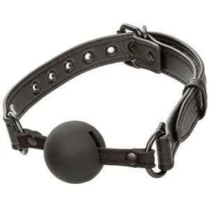 Comparateur de prix : Calexotics - Nocturnal Bâillon À Boule En Silicone Noir