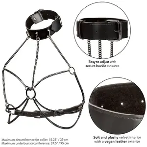 Comparateur de prix : Harnais Collier Multi-Chaînes Euphoria pour Sensualité et Style - TU