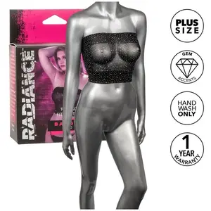 Comparateur de prix : CALEXOTICS Haut Bandeau Radiance en Maille Respirante et Strass pour G...