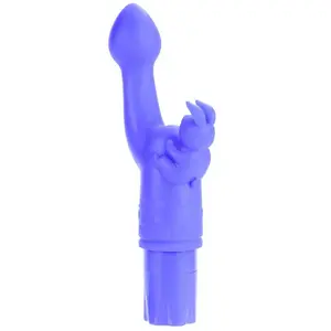 Comparateur de prix : California Exotic Novelties Silicone Bunny Kiss Vibrateur Violet