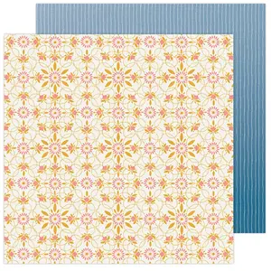 American Crafts Bungalow Lane Papier imprimé #17Vendu parscrapmalin
