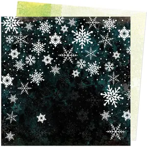 American Crafts Papier imprimé Premières neiges 30.5 x 30.5 cmVendu parscrapmalin