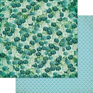 Bo Bunny Brighton Papier imprimé HydrangeaVendu parscrapmalin