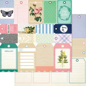 Bo Bunny Brighton Papier imprimé Memento pas cher