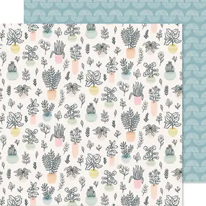 Crate Paper Gingham Garden Papier imprimé GreenhouseVendu parscrapmalin