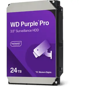 Comparateur de prix : Western Digital 24TB WD Pro - Surveillance Internal Hard Drive, Purple...
