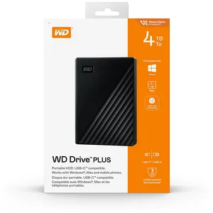 Comparateur de prix : Disque dur externe WESTERN DIGITAL Drive PLUS 4TB