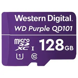 Comparateur de prix : Western Digital WD Purple WDD128G1P0C-85AEL0 - carte memoire flash - 128 Go - microSDXC