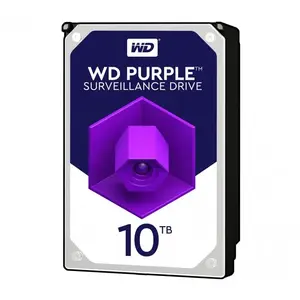 WD PURPLE 10 To - 3.5'' SATA III 6 Go/s - Cache 256 Mo - Violet pas cher