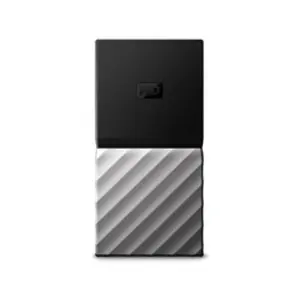 Disque SSD Externe Western Digital My Passport 512 Go Argent et Noir pas cher