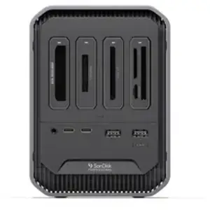 SanDisk Pro Dock 4 Avec fil Thunderbolt 3 Graphite pas cher