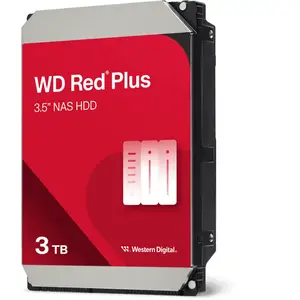 Western Digital 3TB WD Red Plus - Internal Hard Drive - WD30EFPX pas cher