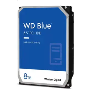 Western Digital 8TB WD 3.5in PC - Internal Hard Drive, Blue - WD80EAAZ pas cher