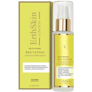 ERTH SKIN Sérum hydratant anti-âge - Venin d’abeille & miel de Manuka - Visage - 60 ml pas cher