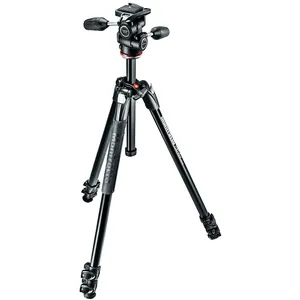 Trépied Manfrotto MK290XTA3-3W pour caméras numériques - 3 pieds, 171 cm, 4 kg - Noir pas cher