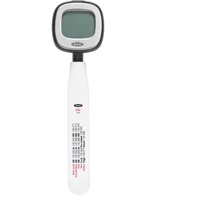 Thermomètre numérique Good Grips acier gris 17 x 4,5 cm Oxo pas cher