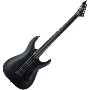 ESP LTD Deluxe MH-1000 Baritone Black Satin guitare électrique barytonVendu parbax-music