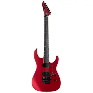 ESP LTD Deluxe M-1000 Candy Apple Red Satin guitare électriqueVendu parbax-music
