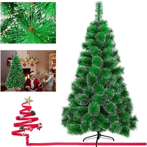 LZQ Arbre de Noël artificiel 180cm Sapin de Noël en épicéa Décoration ... pas cher