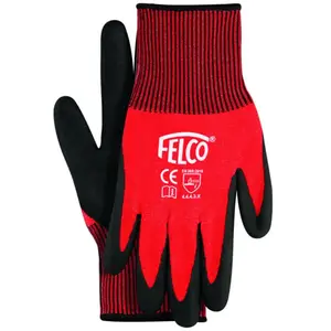 Felco 701M Gants de travail avec revêtement en nitrile (taille M, fibre HPPE calibre 13)Vendu paramazon
