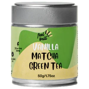 Thé vert Matcha à la vanille Feel Brill, 50 gVendu parcdiscount
