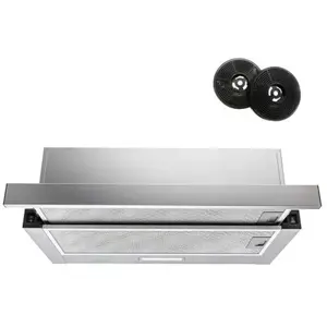 FIREGAS hotte tiroir téléscopique 60 cm, 350 m³ / h, recirculation ou ...Vendu parcdiscount