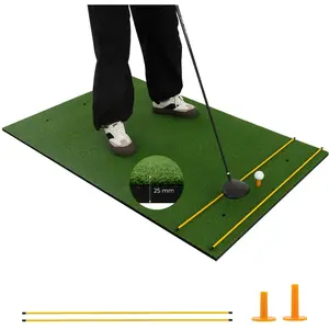 Comparateur de prix : COSTWAY Tapis d Entraînement de Golf 153 x 92 x 2,5cm avec 2 Positions...
