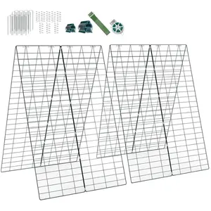 RELAX4LIFE 2 PCS Treillis Déformable 122x86CM, Filet de Jardin pour Pl... pas cher