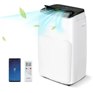 Comparateur de prix : COSTWAY Climatiseur Mobile 12000BTU APP Chauffage 25? 35KW R290 6 en 1...