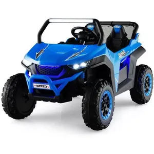 Voiture Electrique Enfant 2 Places - Costway - 12v/7ah - Lecteur Mp3/U... pas cher