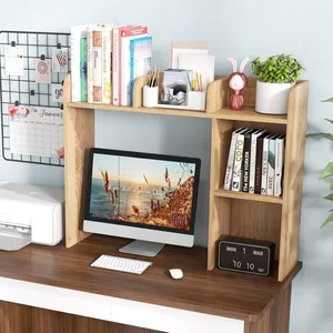 Comparateur de prix : COSTWAY Organisateur Rangement de Bureau, 94x25x74 CM, Étagère Bibliot...