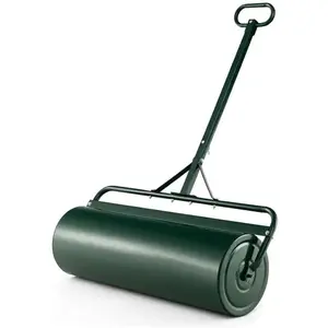 Comparateur de prix : Rouleau à Gazon - COSTWAY - Remplissage Eau/Sable 63 L - Poignée de Pr...
