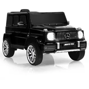 COSTWAY Mercedes-Benz G63 Voiture Électrique 12 V pour Enfants 2 Moteu... pas cher