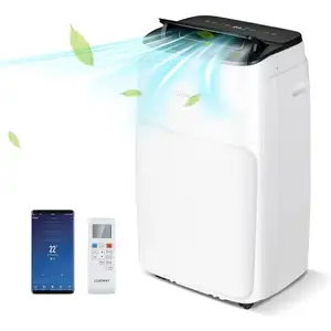 Comparateur de prix : Climatiseur mobile Costway Silencieux 4 en 1 14000BTU Classe a