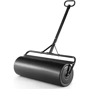 Rouleau à Gazon Jardin - GOPLUS - 63L Remplissable d'Eau & de Sable -P...Vendu parcdiscount