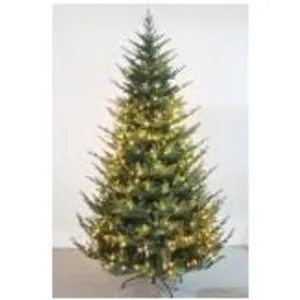 Sapin de Noël Artificiel Lumineux - RELAX4LIFE- 135CM - 8 Modes d'Eclairage - 180 Lumières LED Blanc Chaud - 386 Branches pas cher