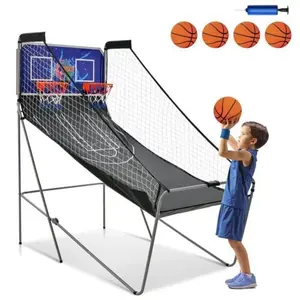 COSTWAY Jeu de Basketball Arcade Double Shootout Double Panier Compteu... pas cher