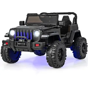 Comparateur de prix : COSTWAY Voiture Electrique 12V/7Ah pour Enfants, Télécommande 2,4G, 2 ...