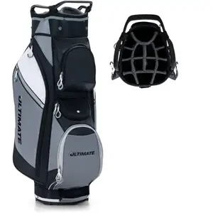 Comparateur de prix : Costway Costway Sac De Club De Golf Portable Avec 14 Compartiments Sép...