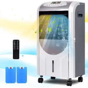 GOPLUS Climatiseur Mobile avec Chauffage-Rafraîchisseur d'Air-Réservoi...Vendu parcdiscount
