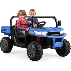 Comparateur de prix : Costway - Voiture Électrique 2 Places Enfant 12V avec Télécommande 2,4...